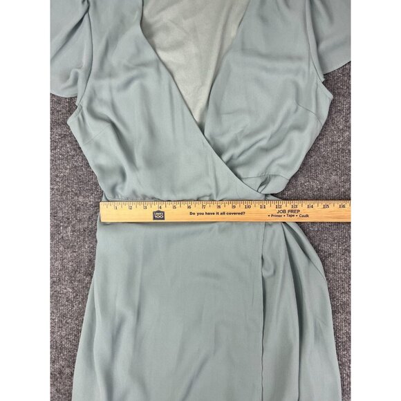 Show Me Your Mumu Audrey Maxi Dress Women's Large Green Belted Pullover - Picture 4 of 8